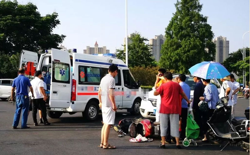 老年人发生道路交通事故